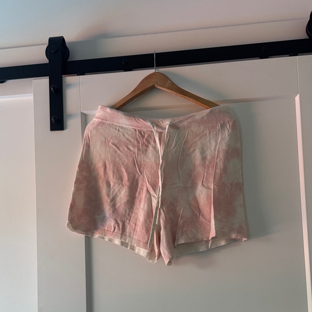 Sanctuary Pink Tie-Dye Women Shorts